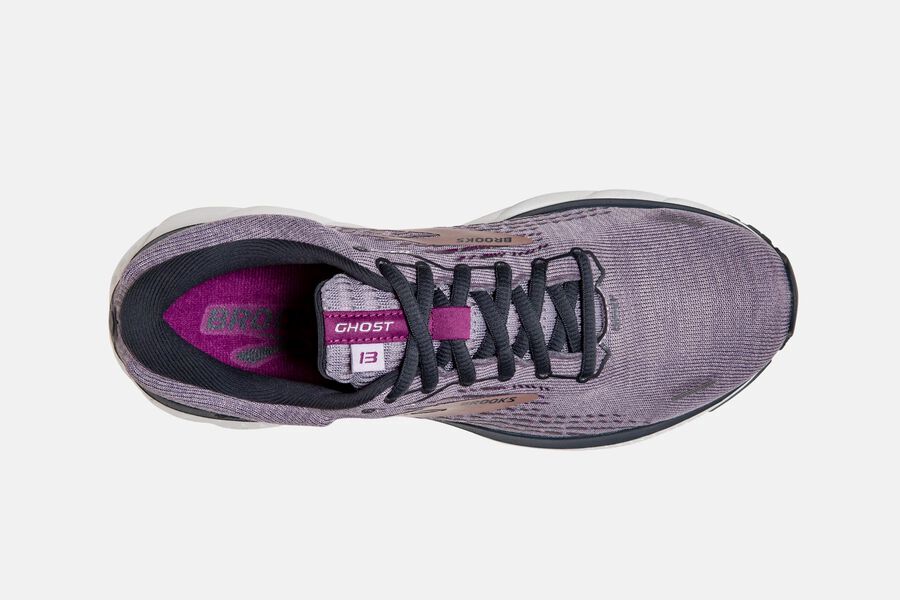 Brooks Running Shoes - Ghost 13 Road Womens - Purple - OSA-145708